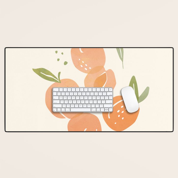 Peaches Desk Mat Gallery Image 1