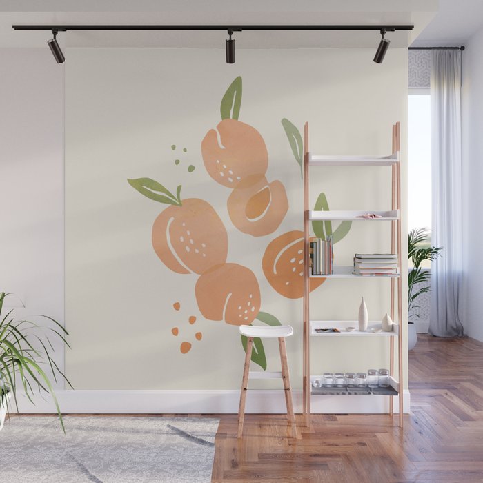 Peaches Wall Mural Gallery Image 1