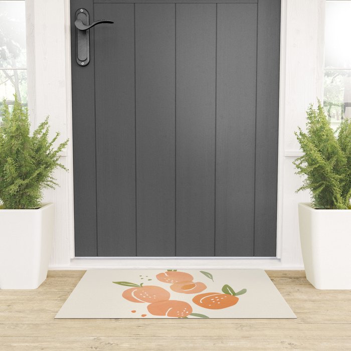 Peaches Welcome Mat Gallery Image 3