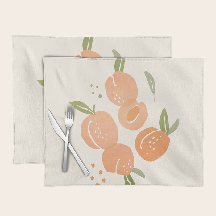 Peaches Placemat Gallery Image 1
