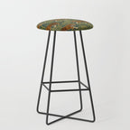 Tigers - forest and fern Stool Gallery Image 1
