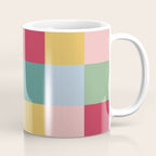 Bold Colorful Checks Pattern - Large XXII Coffee Mug Gallery Image 1