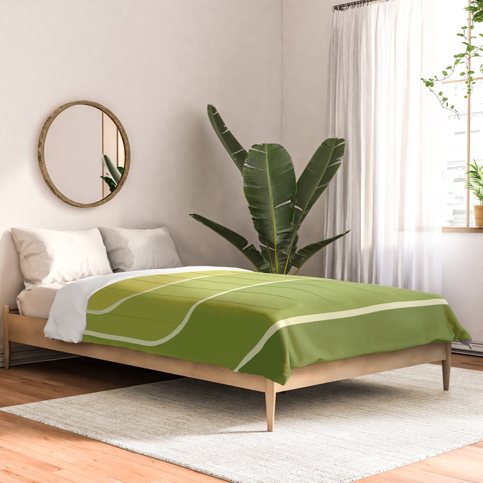 Retro Geometric Sun Set Design 432 Comforter Gallery Image 2