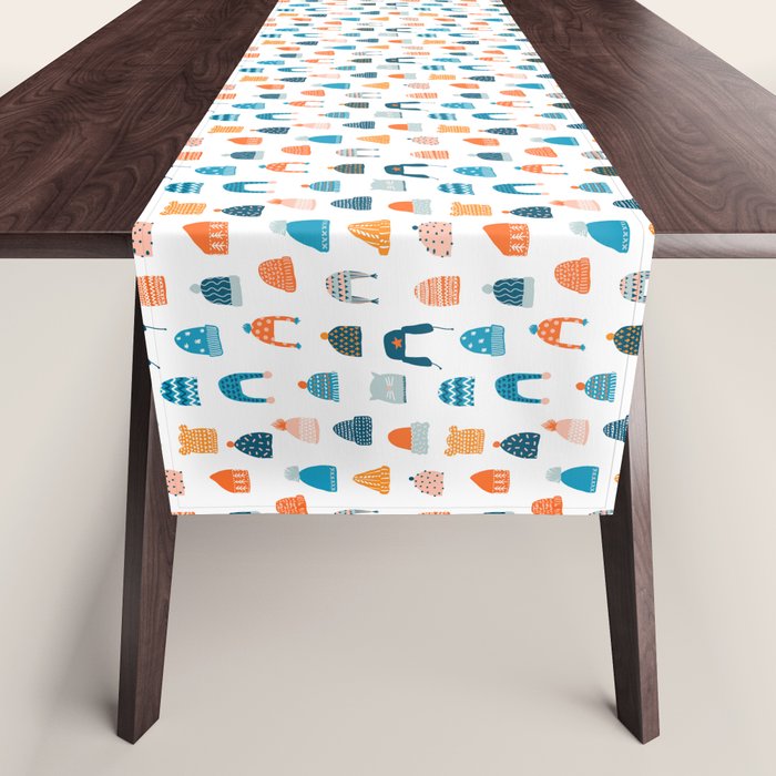 Winter hats Table Runner Gallery Image 1