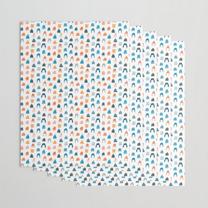 Winter hats Wrapping Paper Gallery Image 3