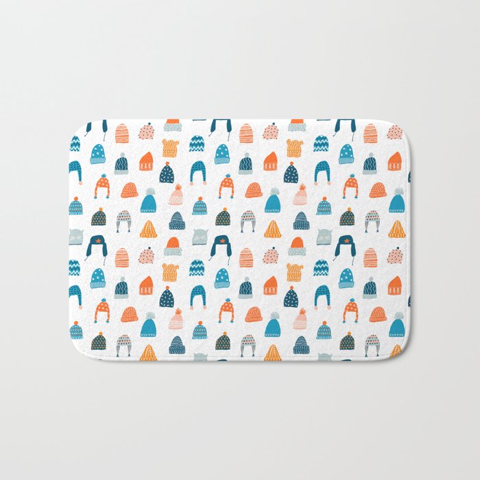 Winter hats Bath Mat Gallery Image 1