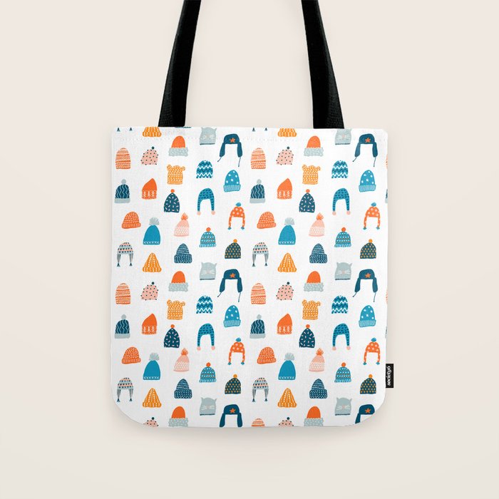 Winter hats Tote Bag Gallery Image 1