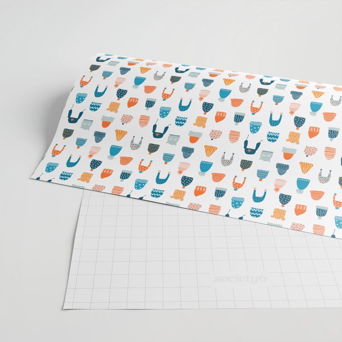 Winter hats Wrapping Paper Gallery Image 2