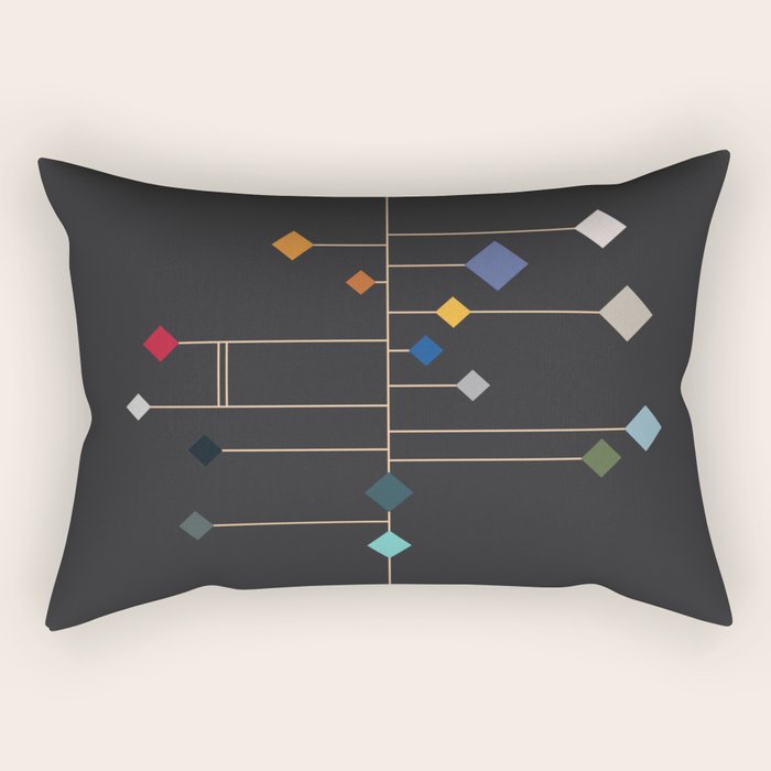 winter equinox Rectangular Pillow Gallery Image 2