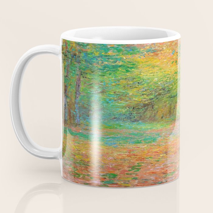 Claude Monet - The Undergrowth in the Forest of Saint-Germain (1882) Coffee Mug Gallery Image 3