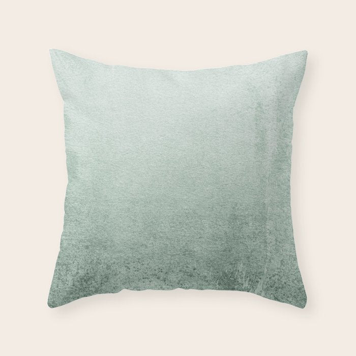 FADING GREEN EUCALYPTUS Throw Pillow Gallery Image 6