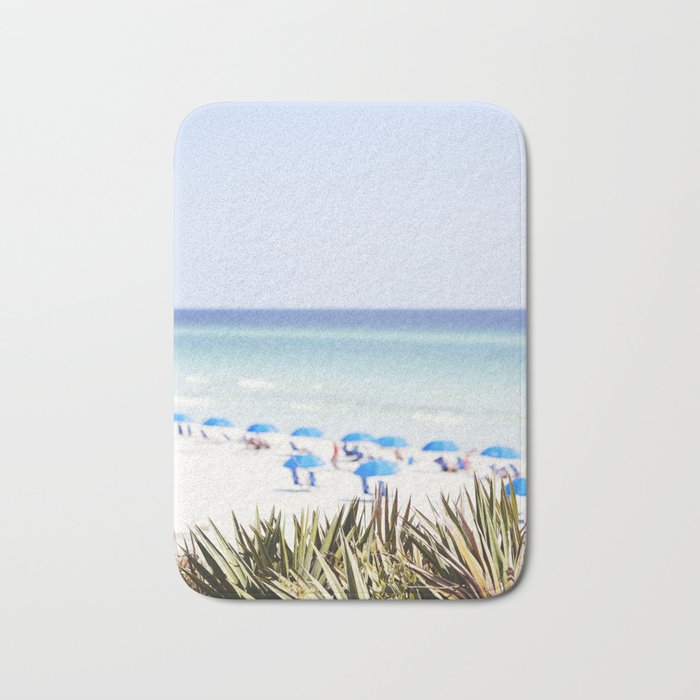 Seaside Florida Photography Bath Mat Gallery Image 1