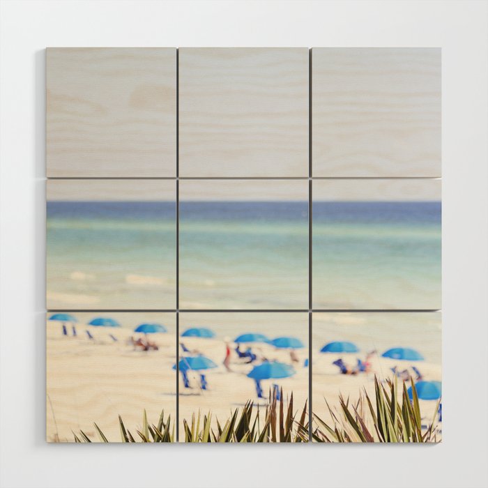 Seaside Florida Photography Wood Wall Art Gallery Image 1