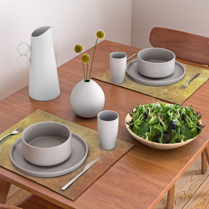 Rusty Gold and Copper Placemat Gallery Image 2