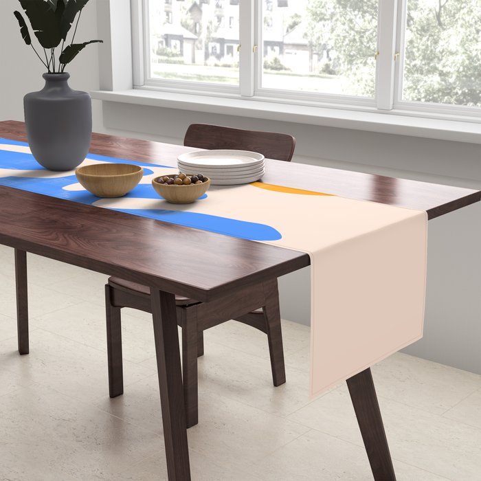 Henri Matisse - Leaves - Blue Table Runner Gallery Image 2