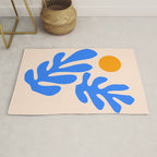 Henri Matisse - Leaves - Blue Rug Gallery Image 1