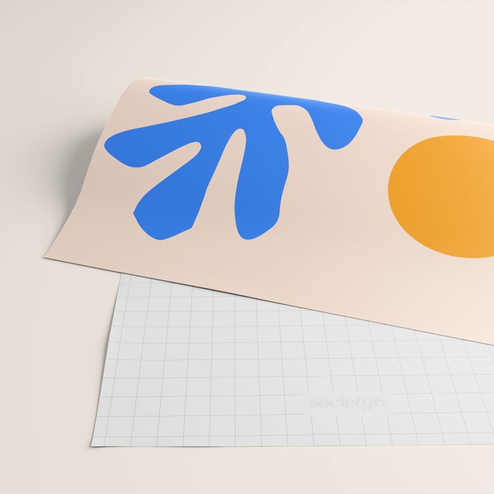 Henri Matisse - Leaves - Blue Wrapping Paper Gallery Image 2