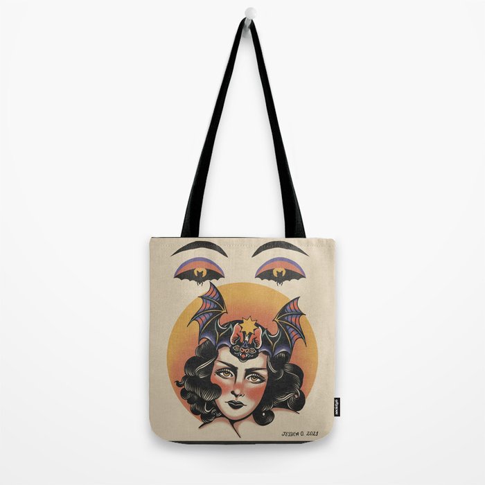Bat Bite Betty Tote Bag Gallery Image 2