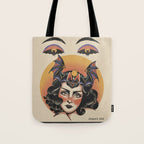 Bat Bite Betty Tote Bag Gallery Image 1