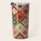 Hand-drawn Quilt #5 Travel Mug Gallery Image 3