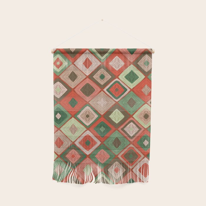 Hand-drawn Quilt #5 Wall Hanging Gallery Image 1