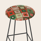Hand-drawn Quilt #5 Stool Gallery Image 2