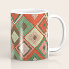 Hand-drawn Quilt #5 Coffee Mug Gallery Image 1