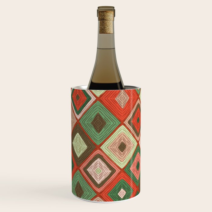 Hand-drawn Quilt #5 Wine Chiller Gallery Image 3