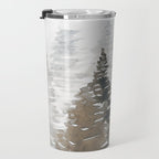 Watercolor Pine Trees 3 Travel Mug Gallery Image 3