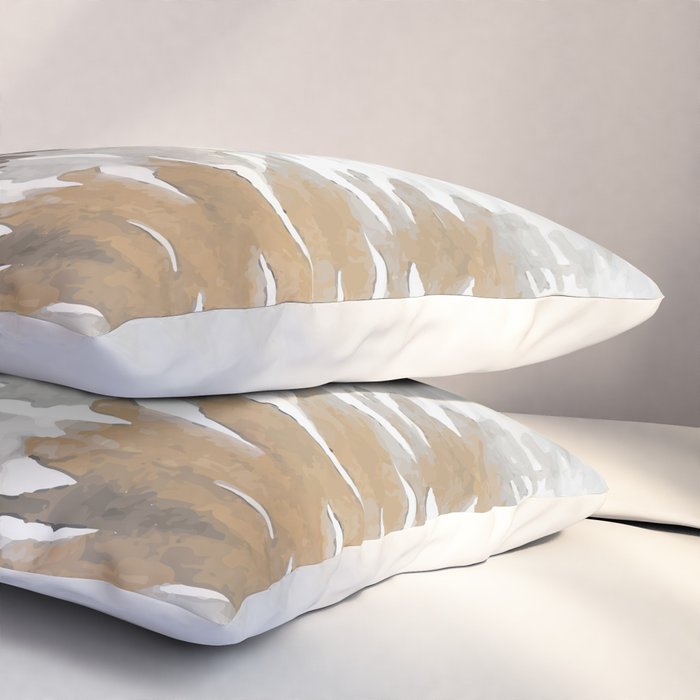 Watercolor Pine Trees 3 Pillow Sham Gallery Image 3