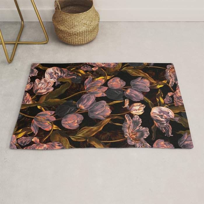 Magic Tulips Pattern II Rug Gallery Image 1