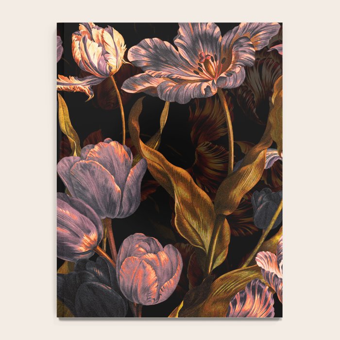 Magic Tulips Pattern II Notebook Gallery Image 4