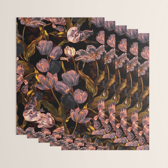 Magic Tulips Pattern II Wrapping Paper Gallery Image 3