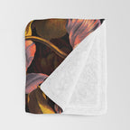 Magic Tulips Pattern II Throw Blanket Gallery Image 3