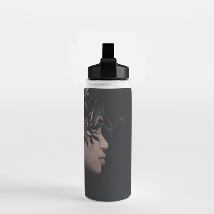 Night Bloom 2 Water Bottle Gallery Image 2