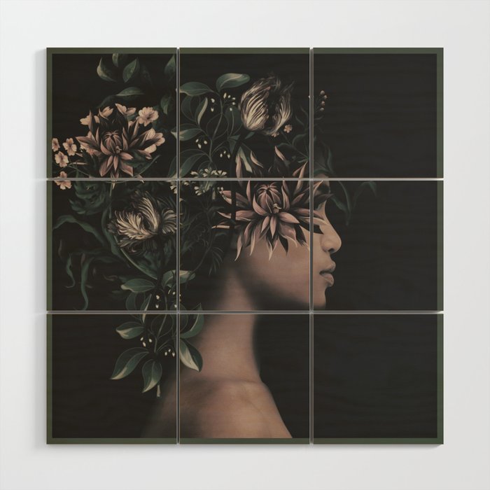 Night Bloom 2 Wood Wall Art Gallery Image 1