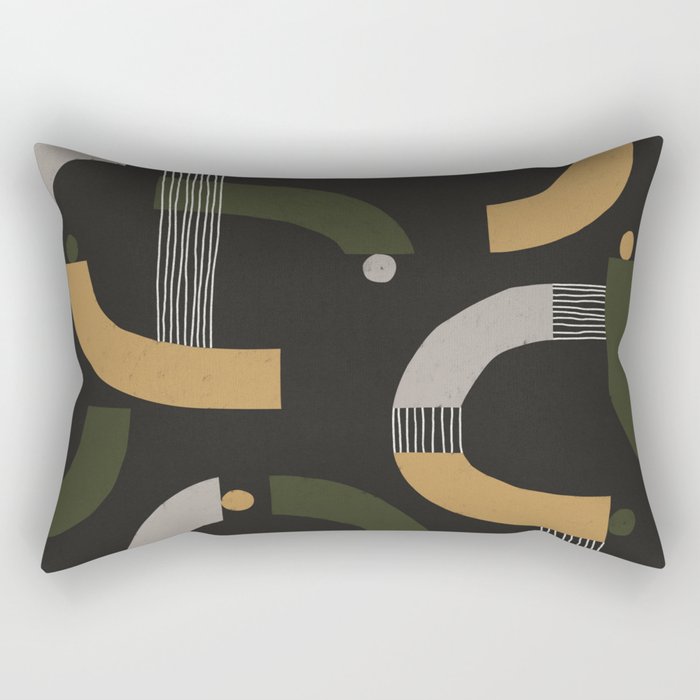 Curves Rectangular Pillow Gallery Image 1