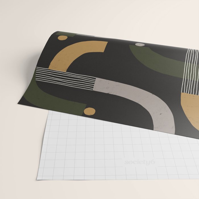 Curves Wrapping Paper Gallery Image 2