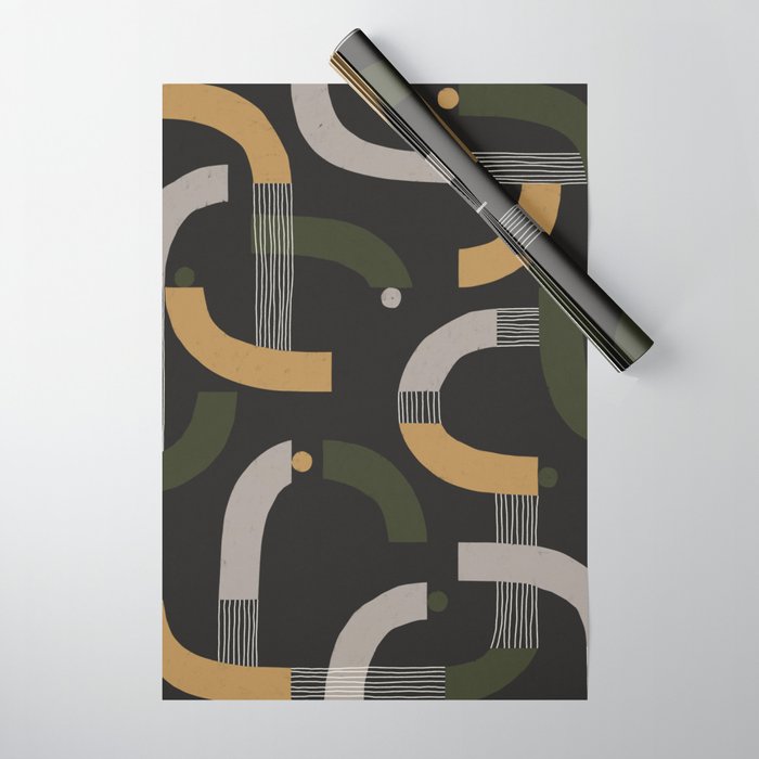 Curves Wrapping Paper Gallery Image 1