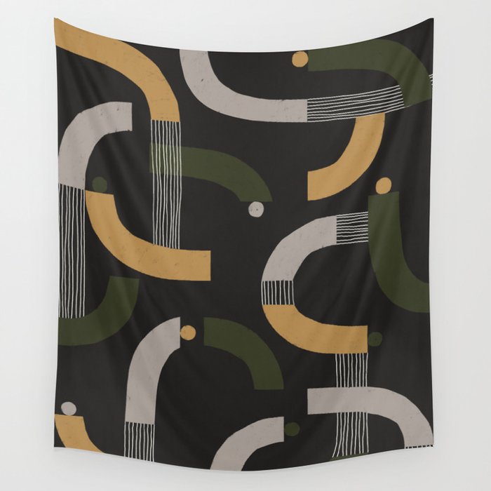 Curves Wall Tapestry Gallery Image 4