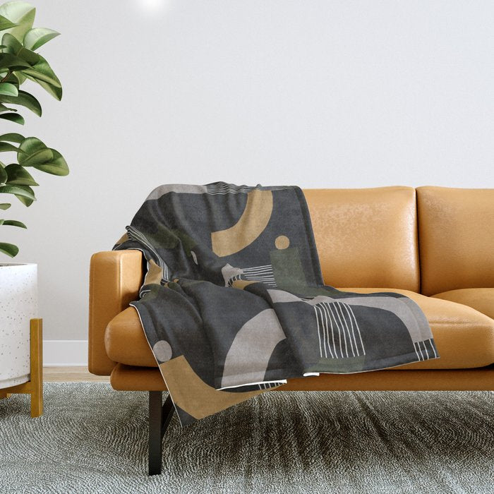 Curves Throw Blanket Gallery Image 1