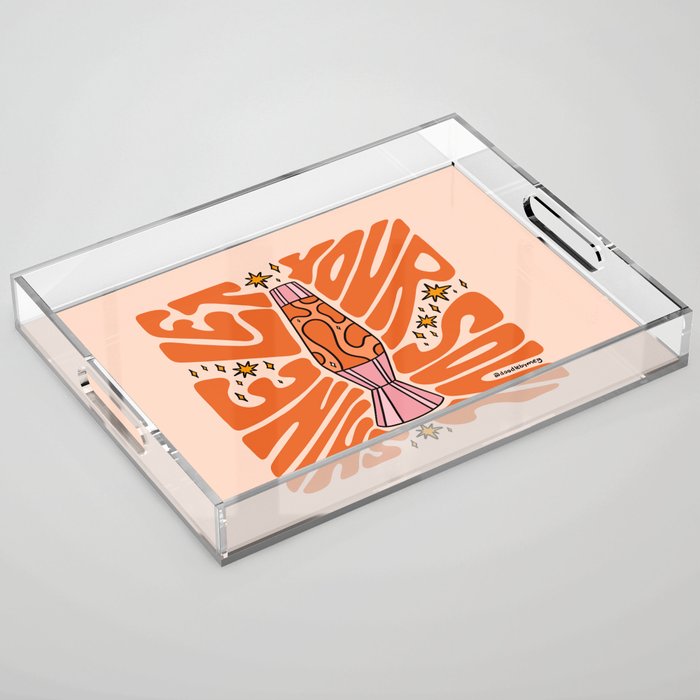 Let Your Soul Shine Acrylic Tray Gallery Image 1