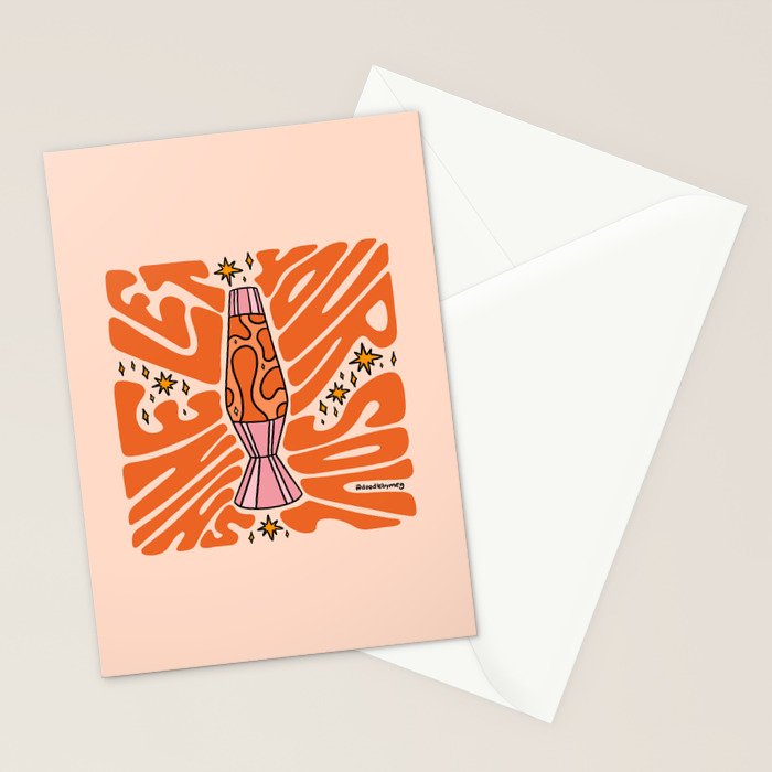 Let Your Soul Shine Stationery Card Gallery Image 2