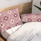 Modern quilt - berry Pillow Sham Gallery Image 2