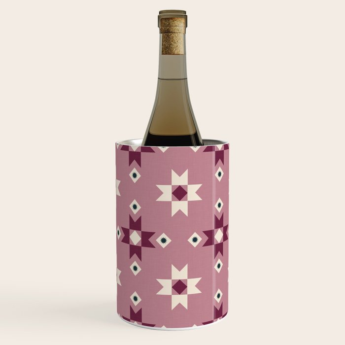 Modern quilt - berry Wine Chiller Gallery Image 1
