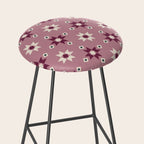 Modern quilt - berry Stool Gallery Image 2