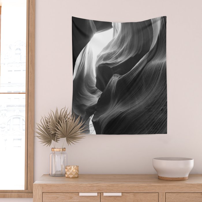 ANTELOPE CANYON XXVII / Arizona Desert Wall Tapestry Gallery Image 2