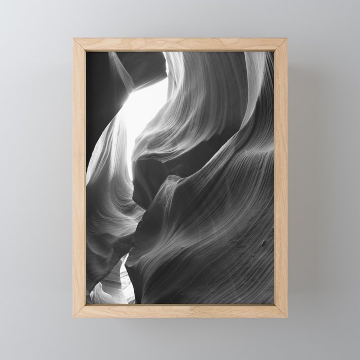 ANTELOPE CANYON XXVII / Arizona Desert Mini Art Print Gallery Image 1