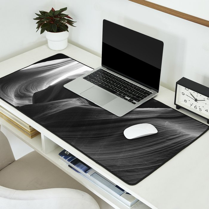 ANTELOPE CANYON XXVII / Arizona Desert Desk Mat Gallery Image 2