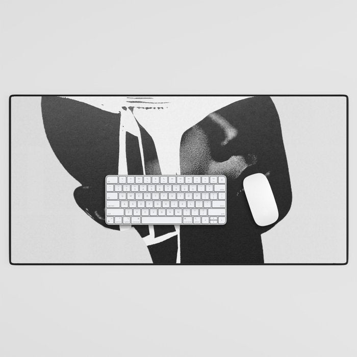 abstract portrait Desk Mat Gallery Image 1